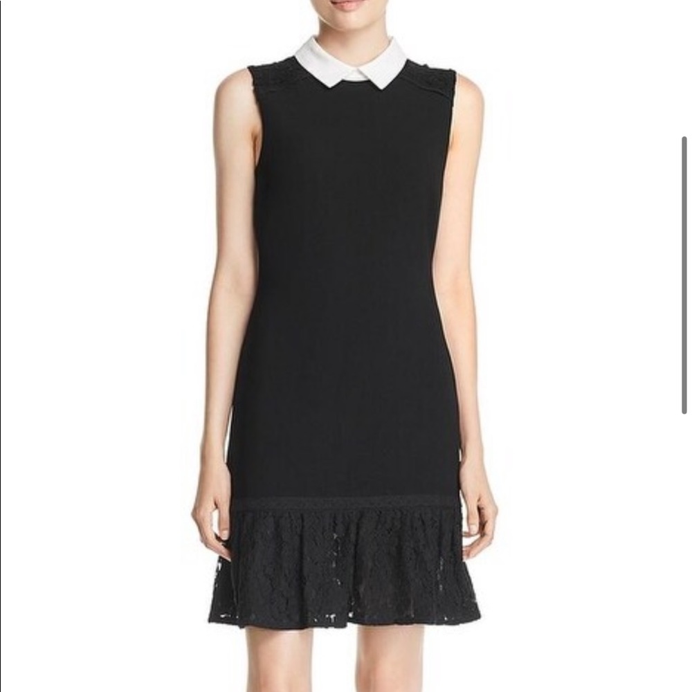 Beautiful Black Lace Classy Karl Lagerfeld Dress